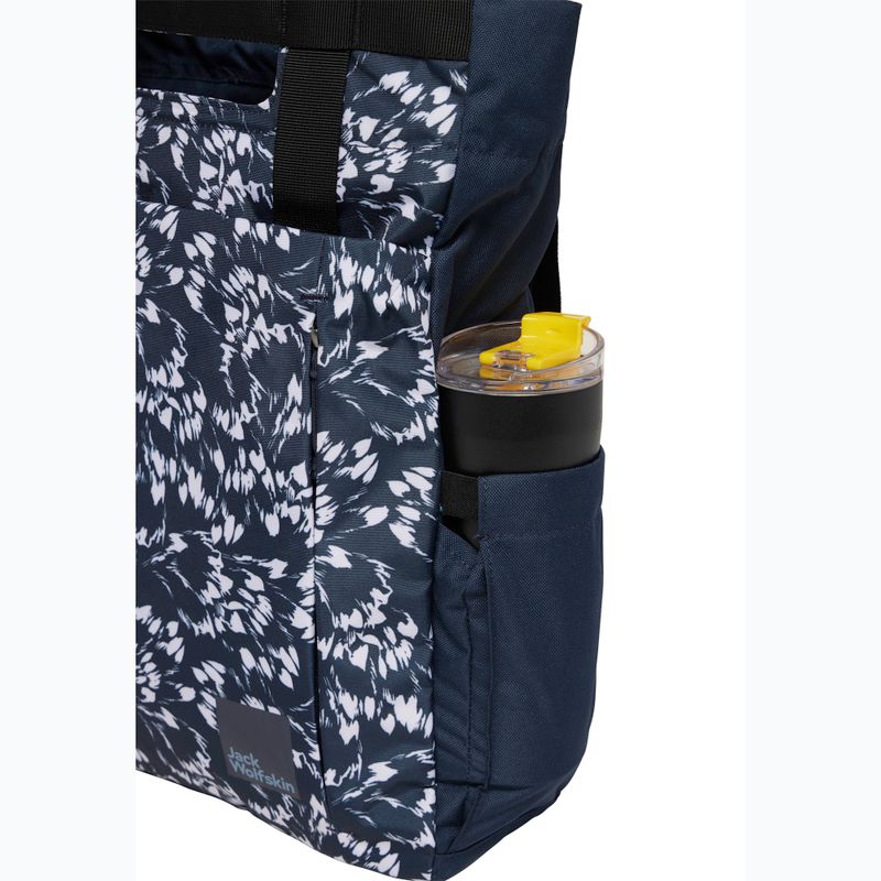 Městský batoh Jack Wolfskin Ebental 15 l leaves night blue 5