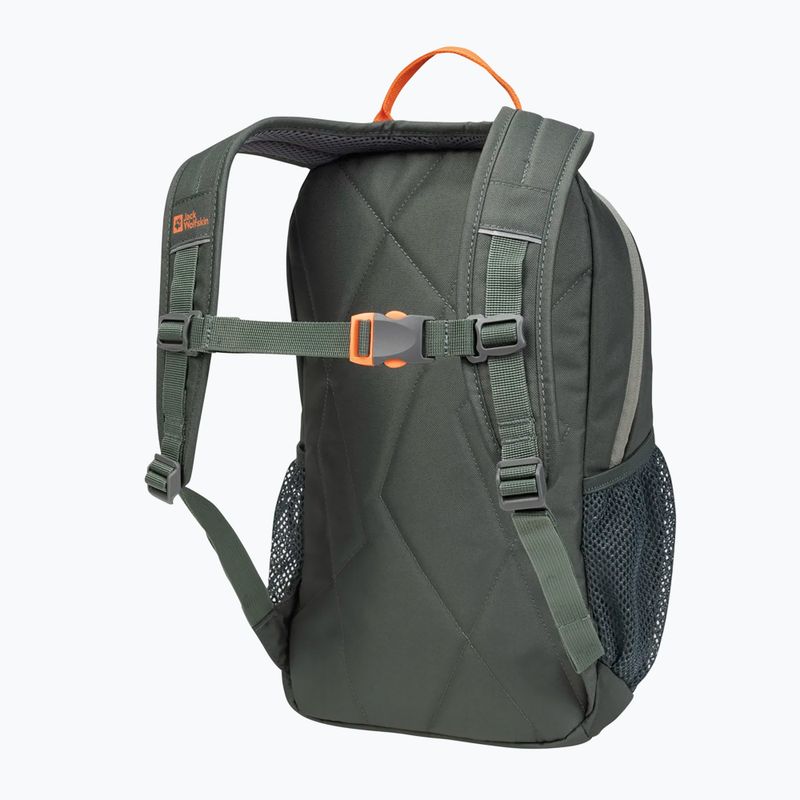 Dětský turistický batoh  Jack Wolfskin Track Jack slate green 2