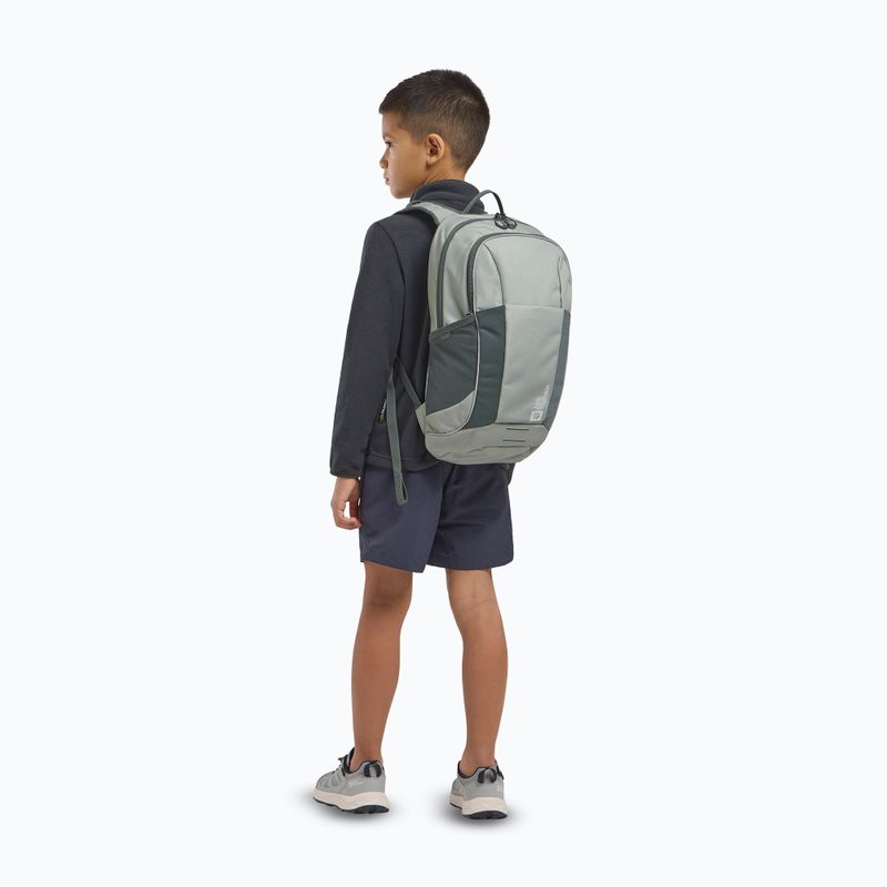 Dětský turistický batoh Jack Wolfskin Moab Trail 14 l mint leaf 10