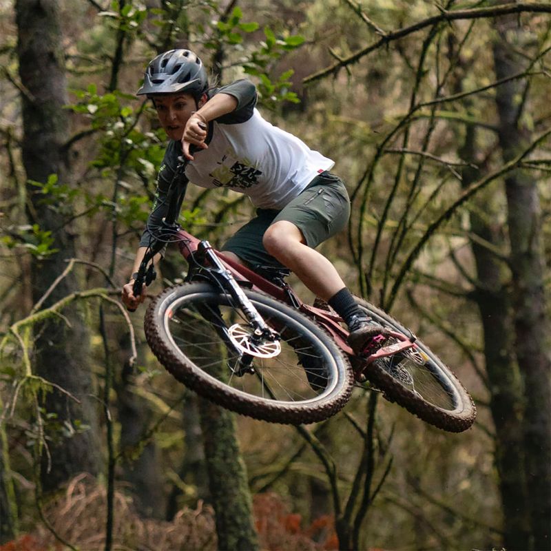 Dámská MTB cyklistická obuv adidas FIVE TEN Trailcross Clip In core black/grey three/red 13