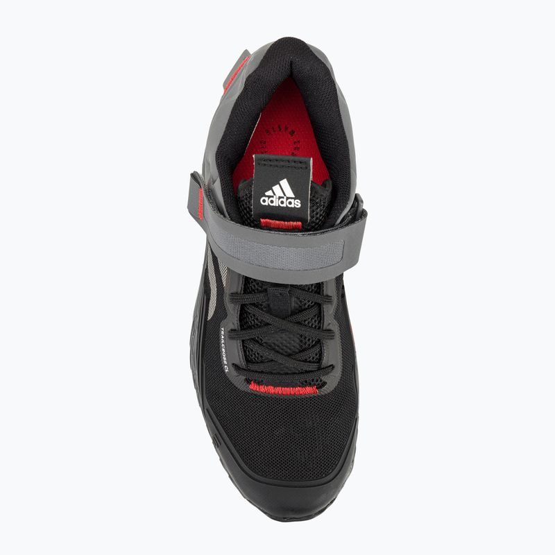 Dámská MTB cyklistická obuv adidas FIVE TEN Trailcross Clip In core black/grey three/red 8