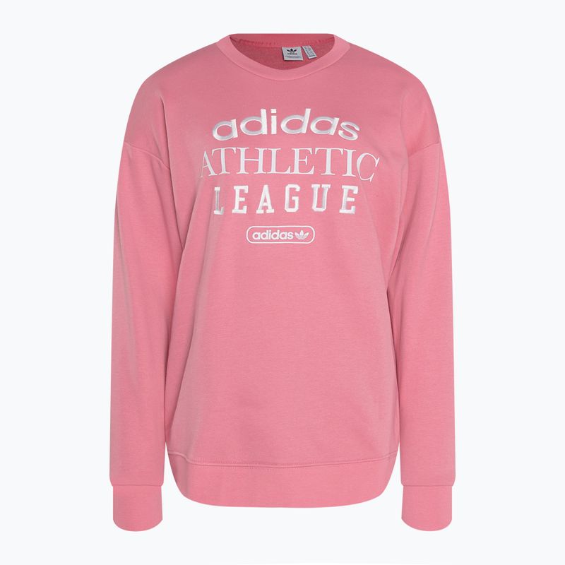 Dámská mikina Adidas Retro Luxury Crew rose tone