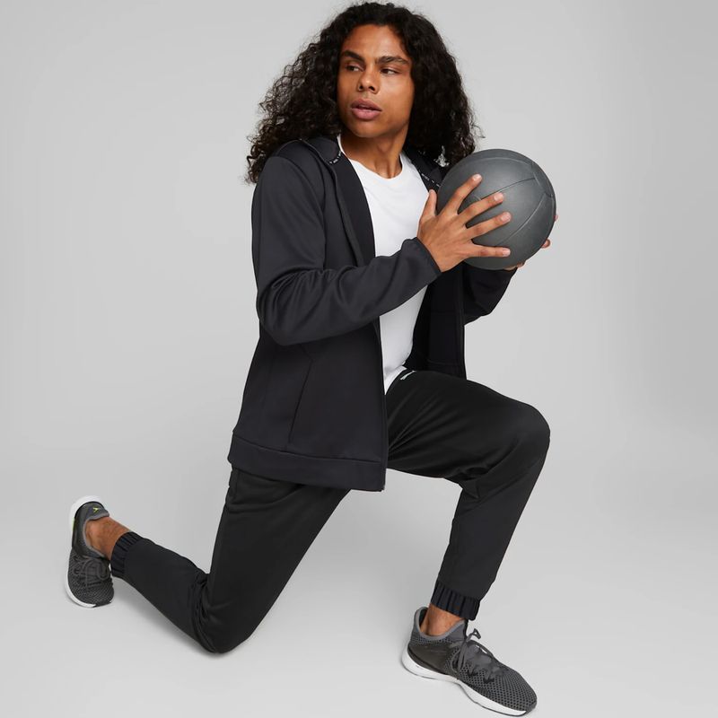 Pánské tréninkové kalhoty PUMA Train All Day Pwr Fleece Jogger puma black 5