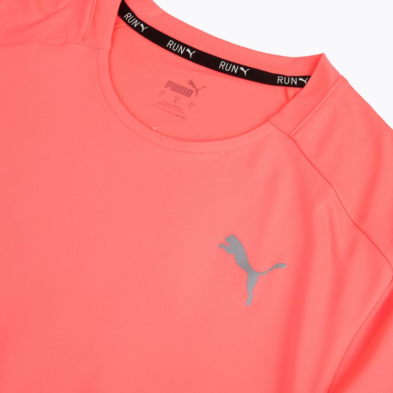 Pánské běžecké tričko PUMA Run Cloudspun SS Tee Pink/Silver 3