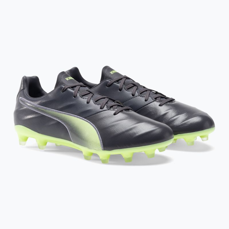 PUMA King Pro 21 FG pánské fotbalové boty black-green 106549 05 4