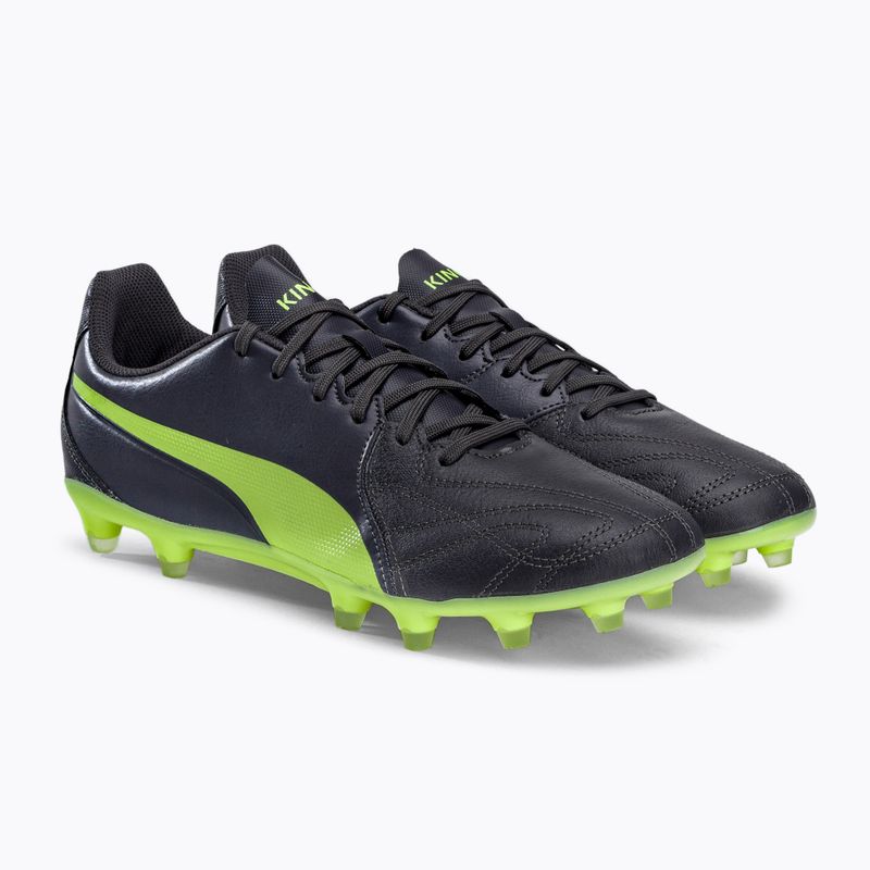 PUMA King Hero 21 FG pánské fotbalové boty black-green 106554 05 4