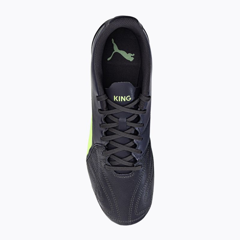 PUMA King Hero 21 FG pánské fotbalové boty black-green 106554 05 6