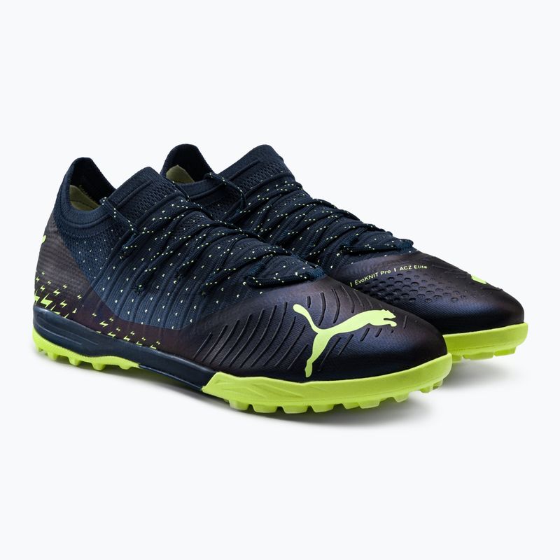 PUMA Future Z 1.4 Pro Cage pánské fotbalové boty black-green 106992 01 5