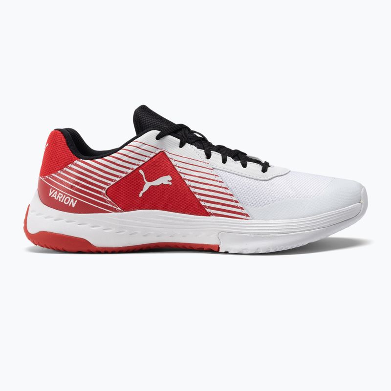 Volejbalové boty PUMA Varion bílo-červene 10647207 2