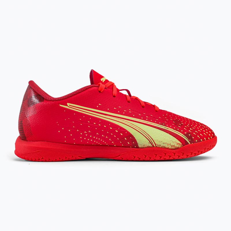 Dětské kopačky PUMA Ultra Play IT Jr oranžové 106927 03 2