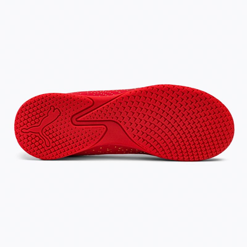 Dětské kopačky PUMA Ultra Play IT Jr oranžové 106927 03 5
