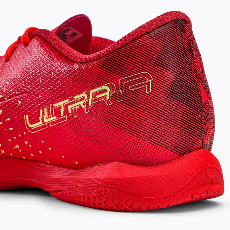 Dětské kopačky PUMA Ultra Play IT Jr oranžové 106927 03 8