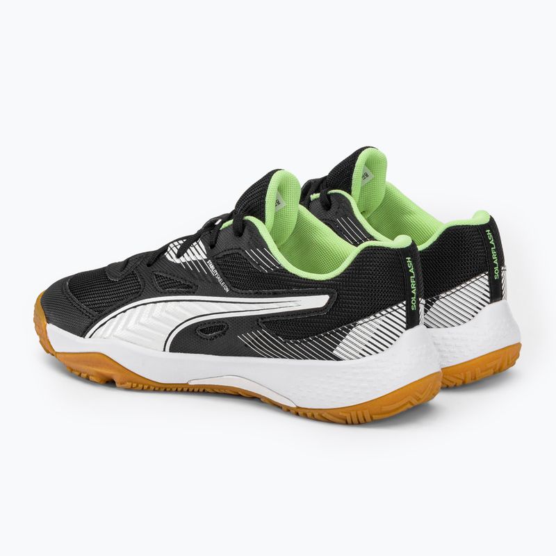 PUMA Solarflash Jr II dětská házenkářská obuv černá 106883 01 3