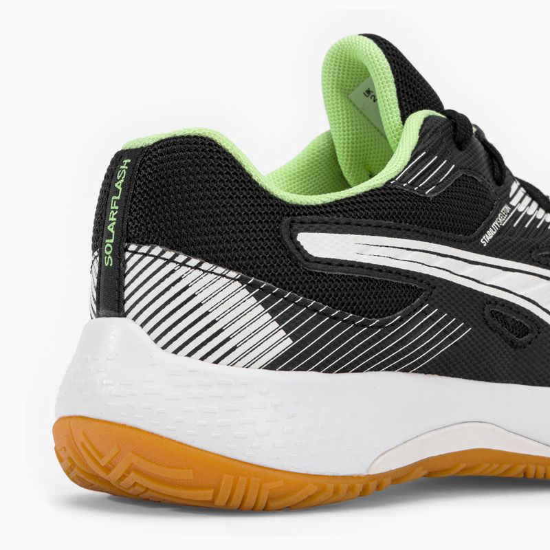 PUMA Solarflash Jr II dětská házenkářská obuv černá 106883 01 8
