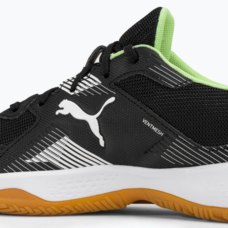 PUMA Solarflash Jr II dětská házenkářská obuv černá 106883 01 11