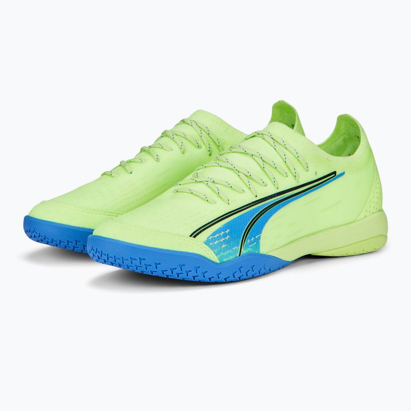 Pánské kopačky PUMA Ultra Ultimate Court zelené 106894 01 11