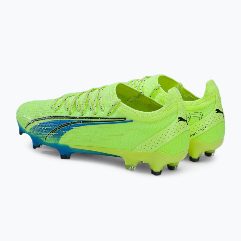 Pánské kopačky PUMA Ultra Ultimate FG/AG zelené 106868 01 3