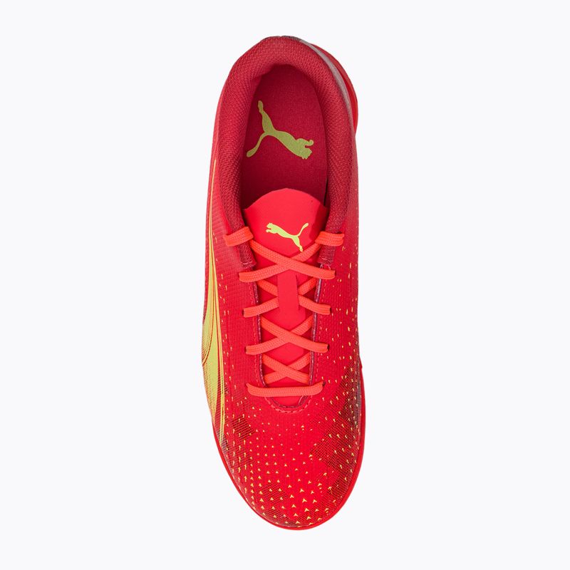 Dětské kopačky PUMA Ultra Play TT Jr oranžové 106926 03 6