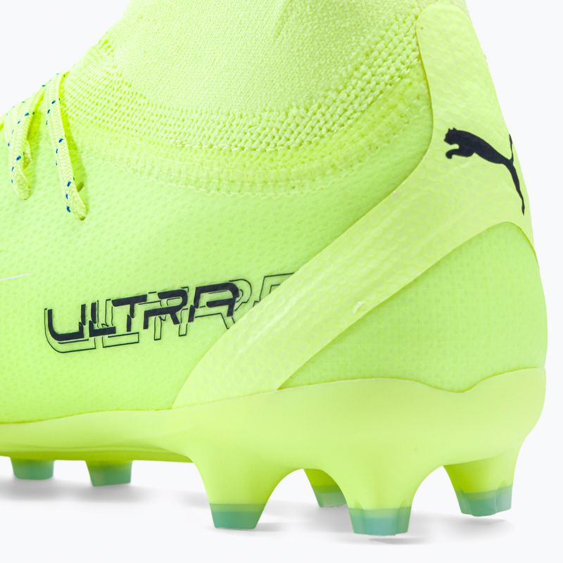 Dětské kopačky PUMA Ultra Pro FG/AG Jr zelené 106918 01 9