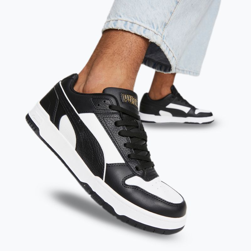 Boty PUMA RBD Game Low puma black / puma white / puma team gold 4