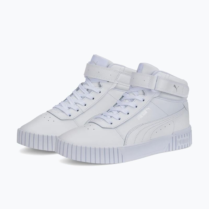 Dětské boty  PUMA Carina 2.0 Mid puma white