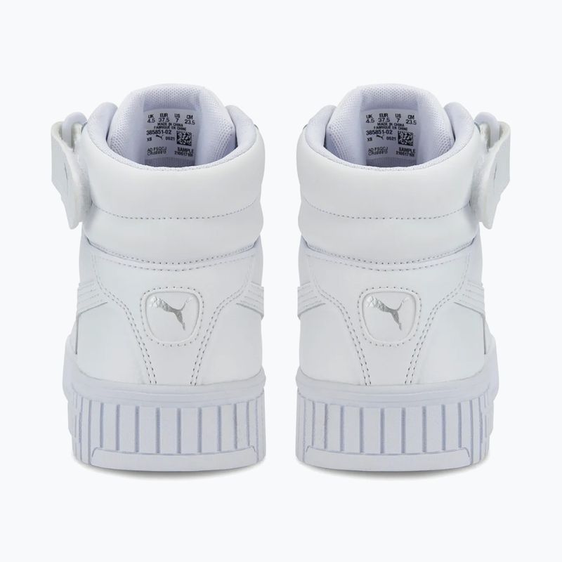 Dětské boty  PUMA Carina 2.0 Mid puma white 4