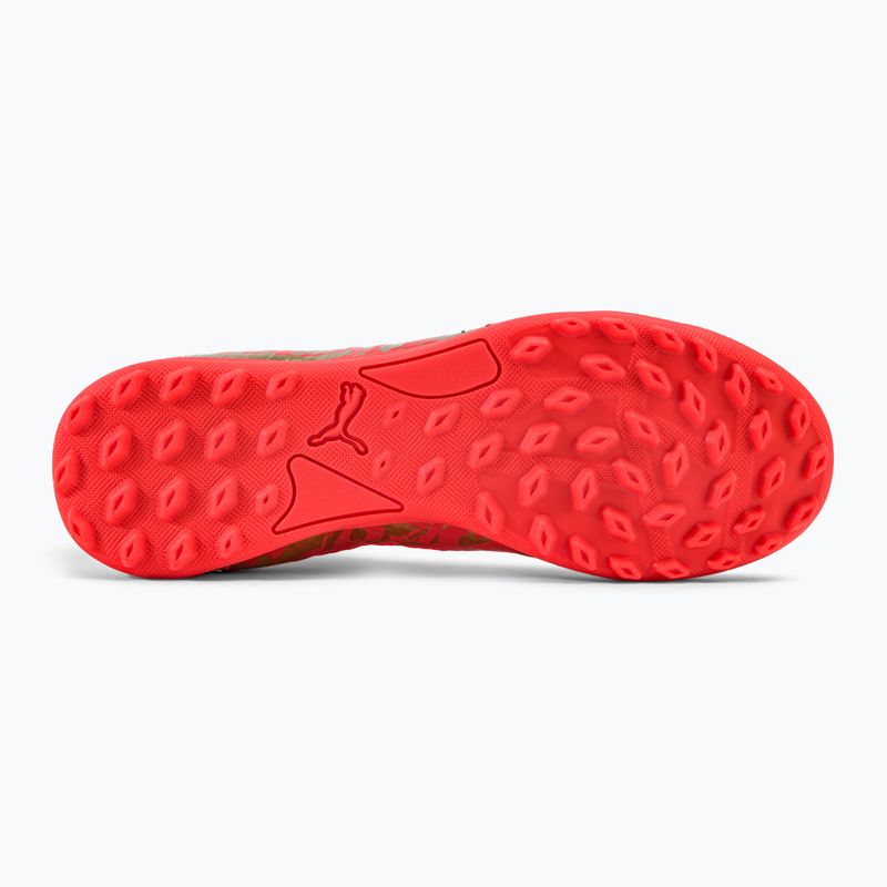 Dětské kopačky PUMA Future Z 3.4 Neymar Jr. TT oranžová a zlatá 107108 01 5