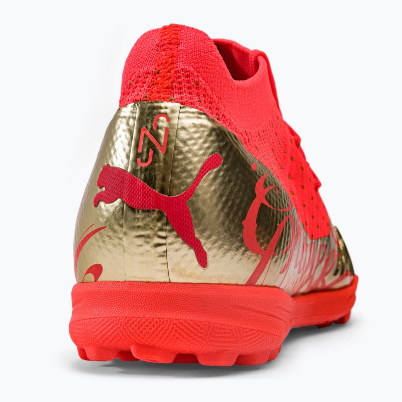 Dětské kopačky PUMA Future Z 3.4 Neymar Jr. TT oranžová a zlatá 107108 01 8