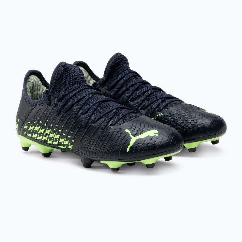 PUMA Future Z 4.4 FG/AG Jr dětské kopačky černo-zelené 107014 01 4