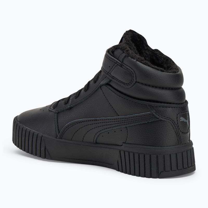 Dětské boty PUMA Carina 2.0 Mid Winter Jr puma black/puma black/dark shadow 3