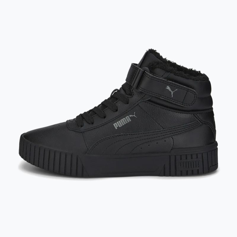 Dětské boty PUMA Carina 2.0 Mid Winter Jr puma black/puma black/dark shadow 9