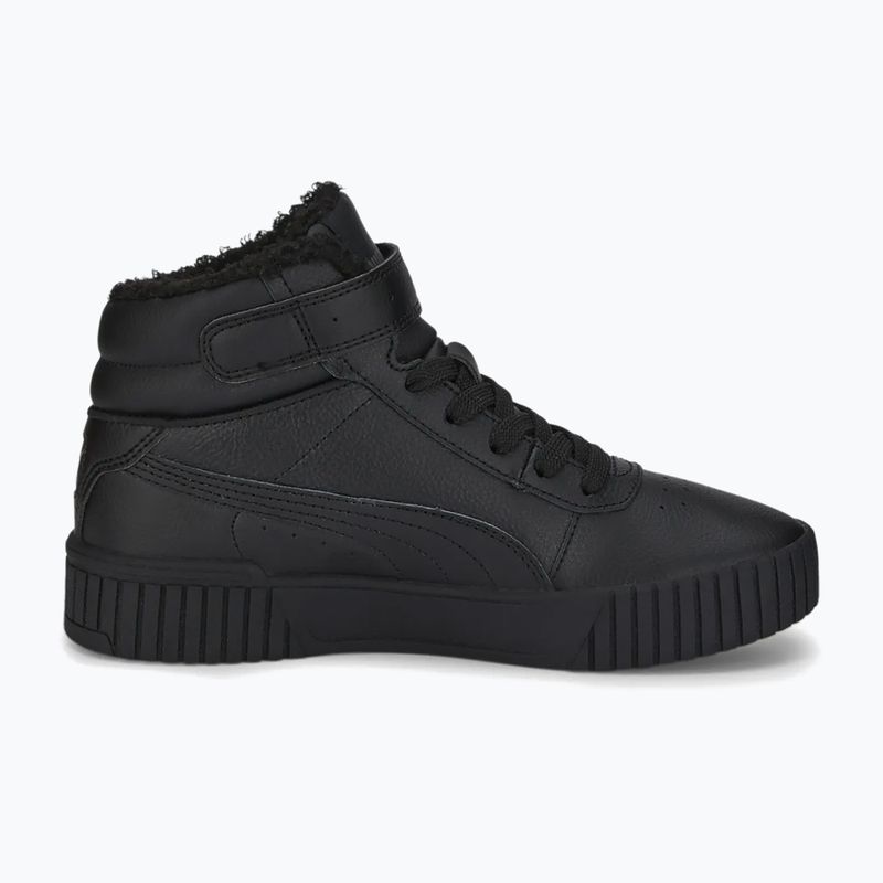 Dětské boty PUMA Carina 2.0 Mid Winter Jr puma black/puma black/dark shadow 10