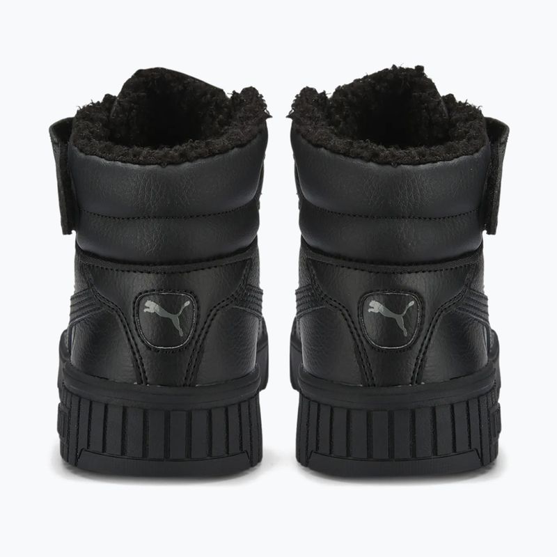 Dětské boty PUMA Carina 2.0 Mid Winter Jr puma black/puma black/dark shadow 11
