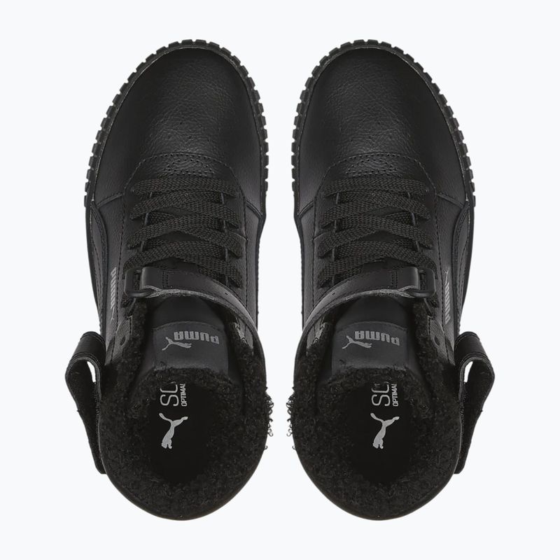 Dětské boty PUMA Carina 2.0 Mid Winter Jr puma black/puma black/dark shadow 13