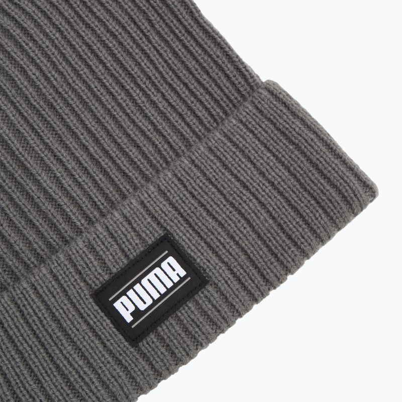 Zimní čepice PUMA Ribbed Classic Cuff smoked pearl 3
