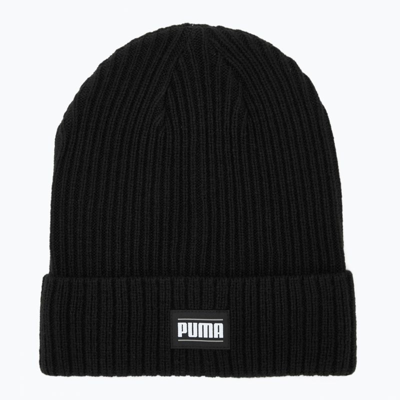Zimní čepice PUMA Ribbed Classic Cuff puma black