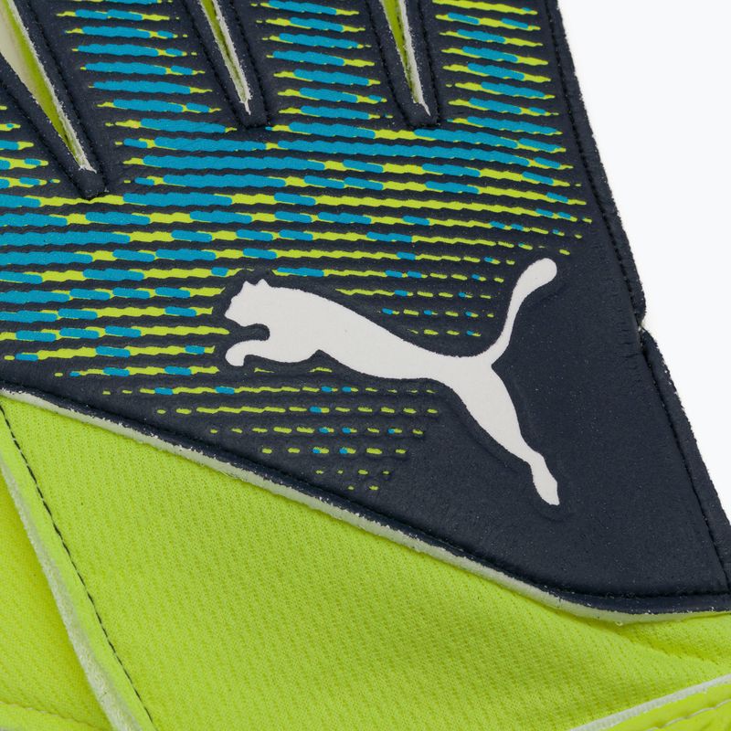 Brankářské rukavice Puma Ultra Grip 4 RC černo-zelené 04181701 3
