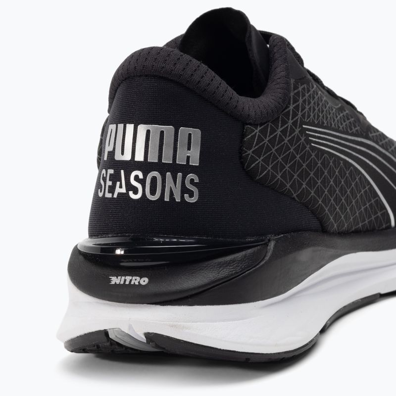 Dámská běžecká obuv PUMA Electrify Nitro 2 WTR černo-stříbrne 37689701 8