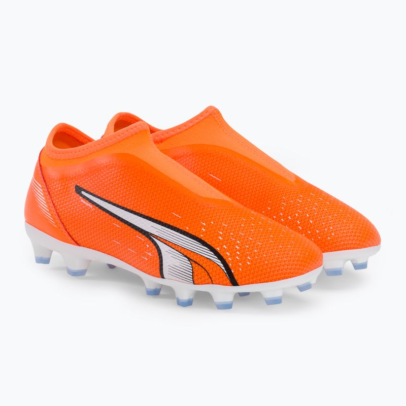 PUMA Ultra Match Ll FG/AG dětské kopačky oranžové 107229 01 4