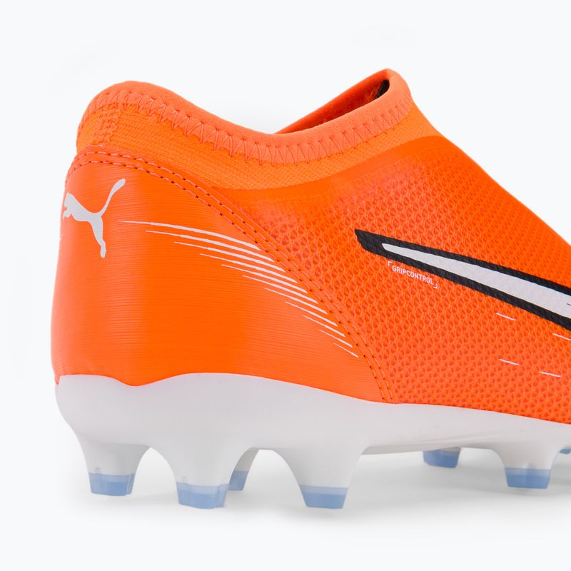 PUMA Ultra Match Ll FG/AG dětské kopačky oranžové 107229 01 8