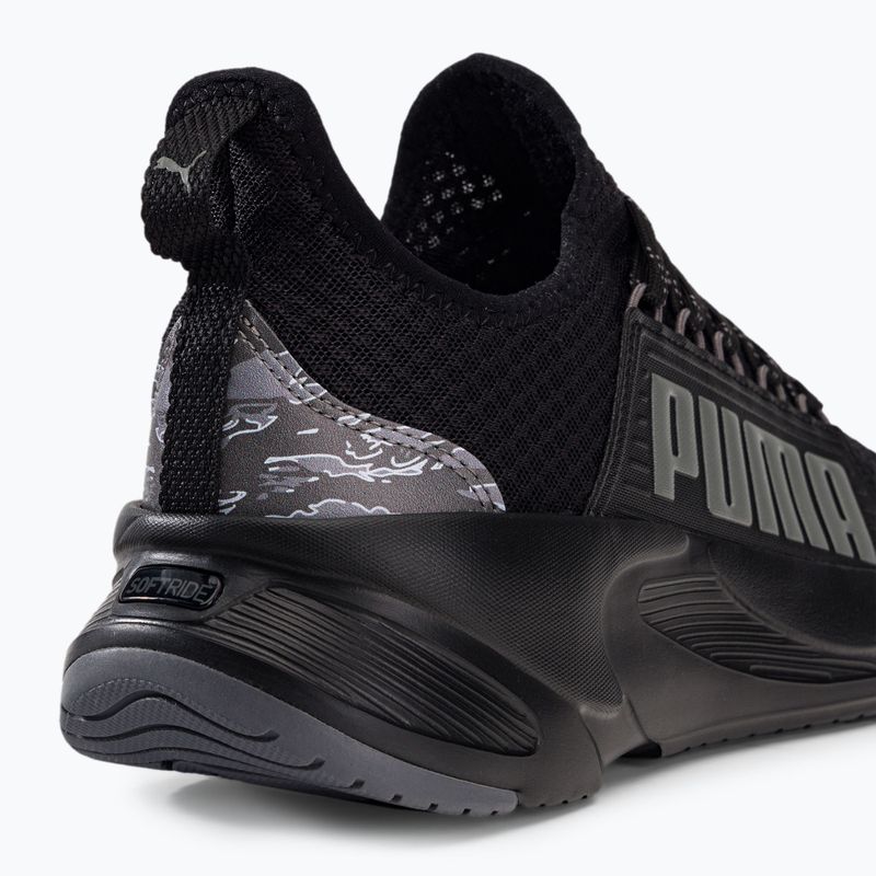 Pánská tréninková obuv PUMA Softride Premier Slip On Tiger Camo black 378028 01 12