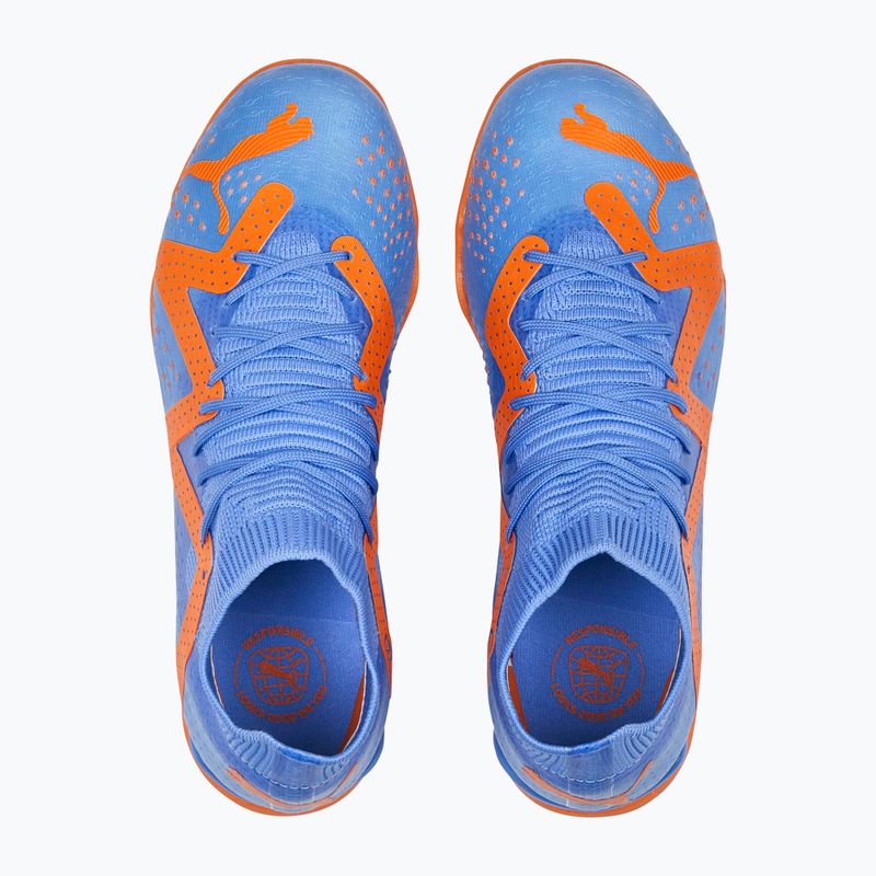 Dětské kopačky PUMA Future Match IT+Mid JR modré/oranžové 107198 01 14
