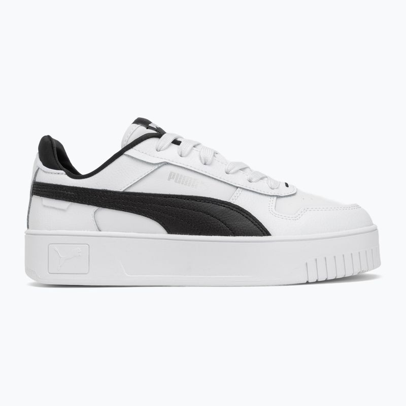PUMA Carina Street dámské boty puma white/puma black/puma silver 2
