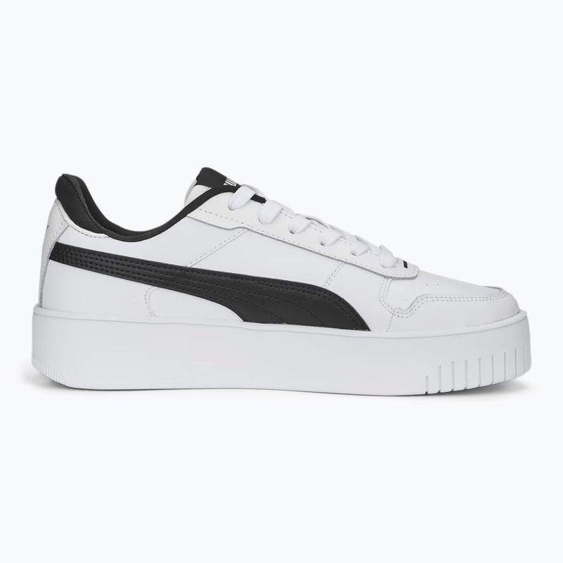 PUMA Carina Street dámské boty puma white/puma black/puma silver 2