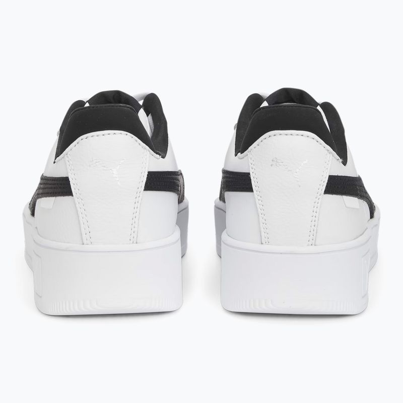 PUMA Carina Street dámské boty puma white/puma black/puma silver 4