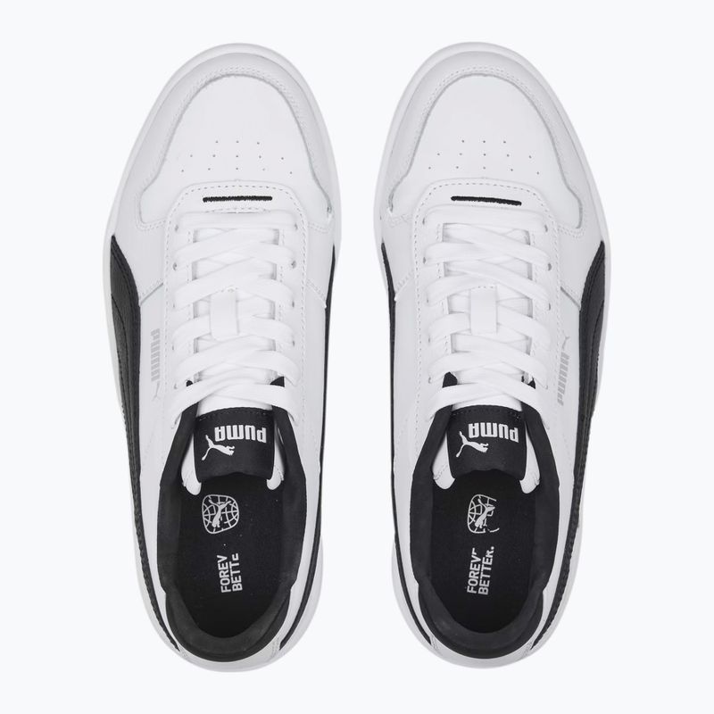 PUMA Carina Street dámské boty puma white/puma black/puma silver 5