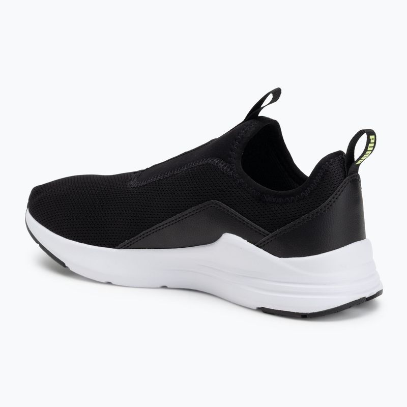 Pánské boty PUMA Wired Rapid puma black / puma white / fluo yellow 3