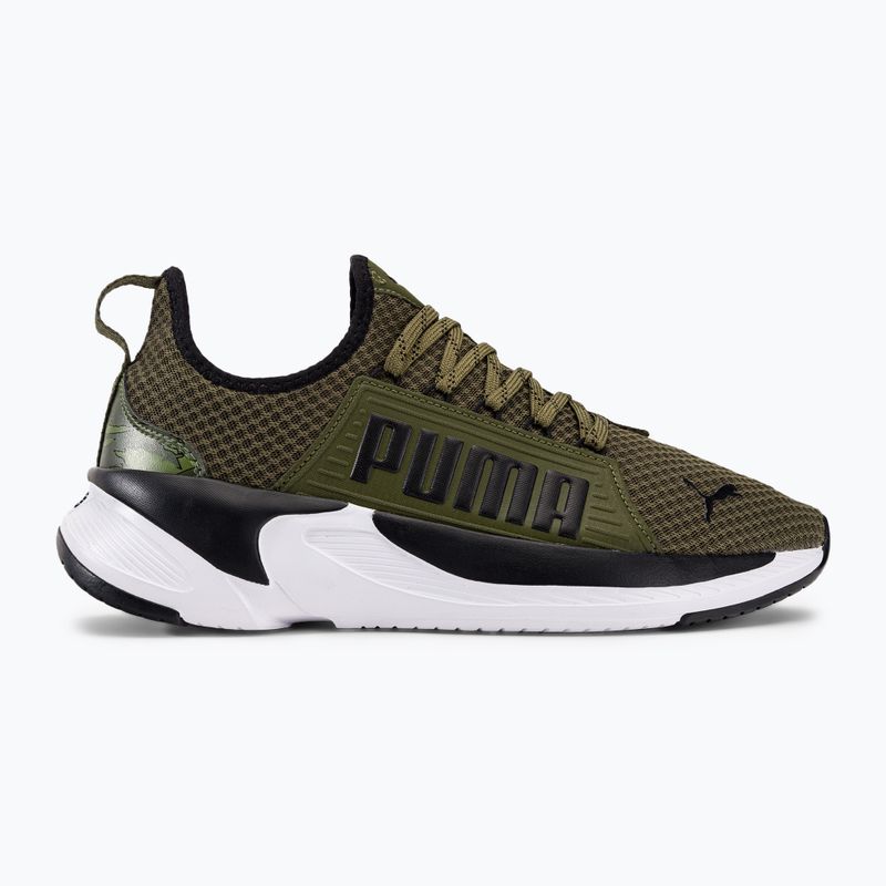 Pánská tréninková obuv PUMA Softride Premier Slip On Tiger Camo green 378028 03 4