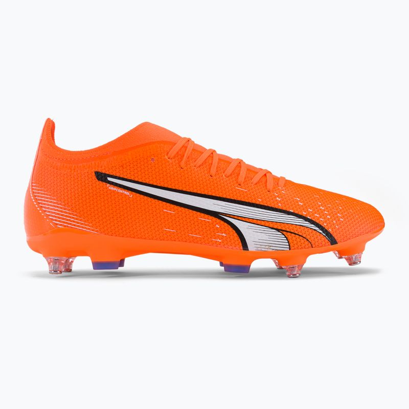 Pánské kopačky PUMA Ultra Match MXSG oranžové 107216 01 2