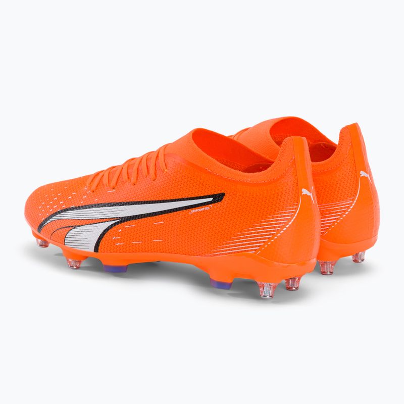 Pánské kopačky PUMA Ultra Match MXSG oranžové 107216 01 3